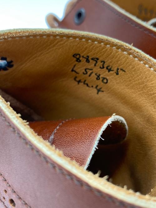 Tricker's（トリッカーズ）Tricker's (トリッカーズ) MALTON カントリーブーツ ブラウン サイズ:4の古着・服飾アイテム