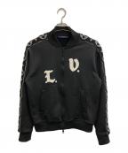 LOUIS VUITTONルイ ヴィトン）の古着「21AW LVフラワーバンドトラックトップブルゾン」｜ブラック