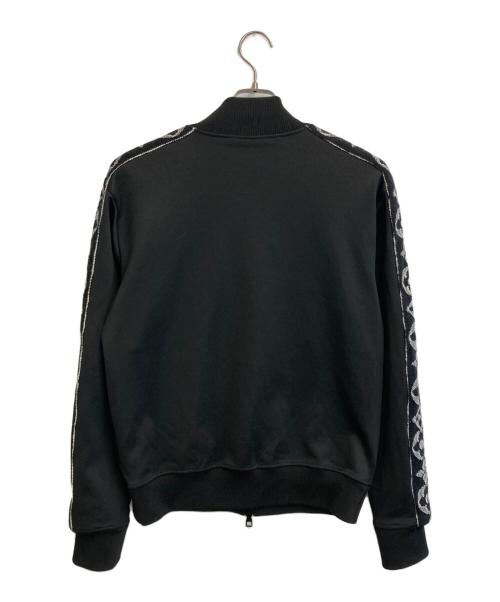LOUIS VUITTON（ルイ ヴィトン）LOUIS VUITTON (ルイ ヴィトン) 21AW LVフラワーバンドトラックトップブルゾン ブラック サイズ:Sの古着・服飾アイテム