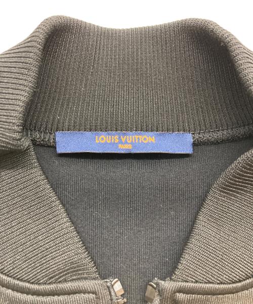 LOUIS VUITTON（ルイ ヴィトン）LOUIS VUITTON (ルイ ヴィトン) 21AW LVフラワーバンドトラックトップブルゾン ブラック サイズ:Sの古着・服飾アイテム