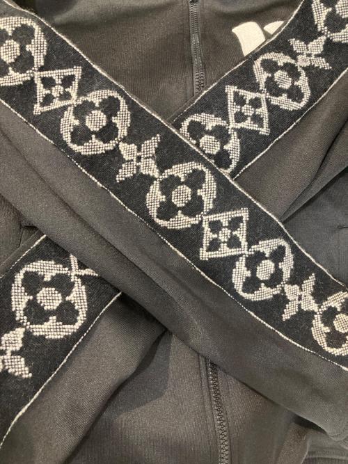 LOUIS VUITTON（ルイ ヴィトン）LOUIS VUITTON (ルイ ヴィトン) 21AW LVフラワーバンドトラックトップブルゾン ブラック サイズ:Sの古着・服飾アイテム