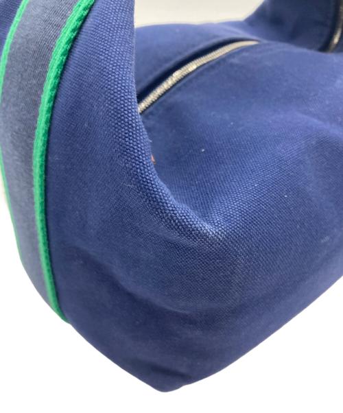 HERMES（エルメス）HERMES (エルメス) ブリッド・ア・ブラック GM ネイビー×グリーンの古着・服飾アイテム