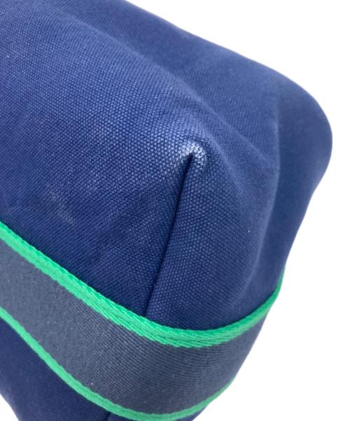 HERMES（エルメス）HERMES (エルメス) ブリッド・ア・ブラック GM ネイビー×グリーンの古着・服飾アイテム