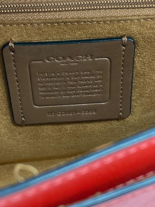 COACH（コーチ）COACH (コーチ) Georgie ショルダーバッグ ネイビー×ブラウンの古着・服飾アイテム
