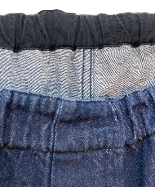 UPCYCLELINO（アップサイクルリノ）UPCYCLELINO (アップサイクルリノ) イージーワイドデニムパンツ インディゴ サイズ:SIZE 2の古着・服飾アイテム