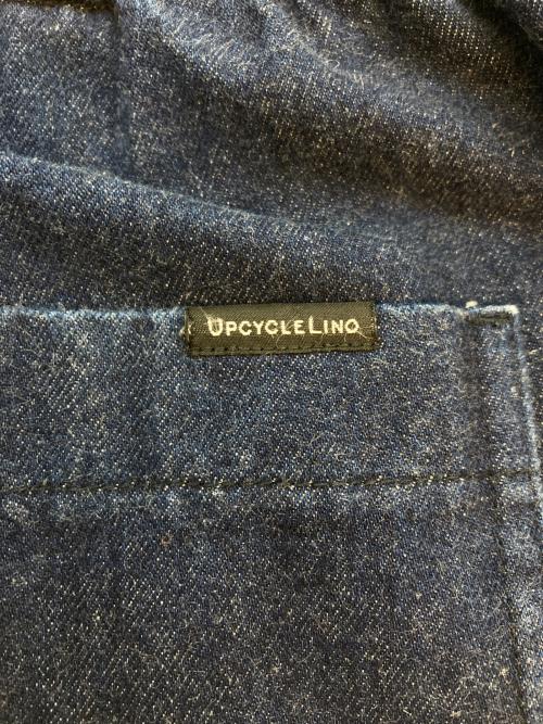 UPCYCLELINO（アップサイクルリノ）UPCYCLELINO (アップサイクルリノ) イージーワイドデニムパンツ インディゴ サイズ:SIZE 2の古着・服飾アイテム