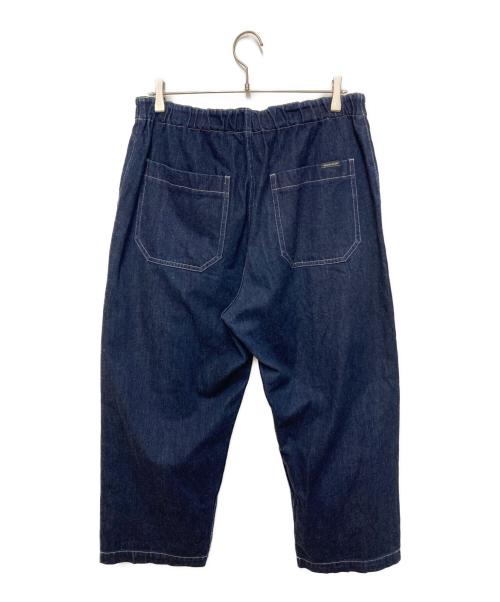 UPCYCLELINO（アップサイクルリノ）UPCYCLELINO (アップサイクルリノ) BASIC デニムワイドパンツ インディゴ サイズ:SIZE 2の古着・服飾アイテム