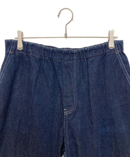 UPCYCLELINO（アップサイクルリノ）UPCYCLELINO (アップサイクルリノ) BASIC デニムワイドパンツ インディゴ サイズ:SIZE 2の古着・服飾アイテム