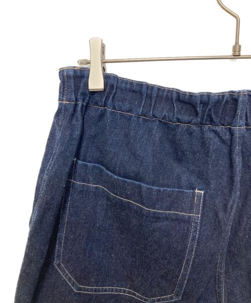 UPCYCLELINO（アップサイクルリノ）UPCYCLELINO (アップサイクルリノ) BASIC デニムワイドパンツ インディゴ サイズ:SIZE 2の古着・服飾アイテム