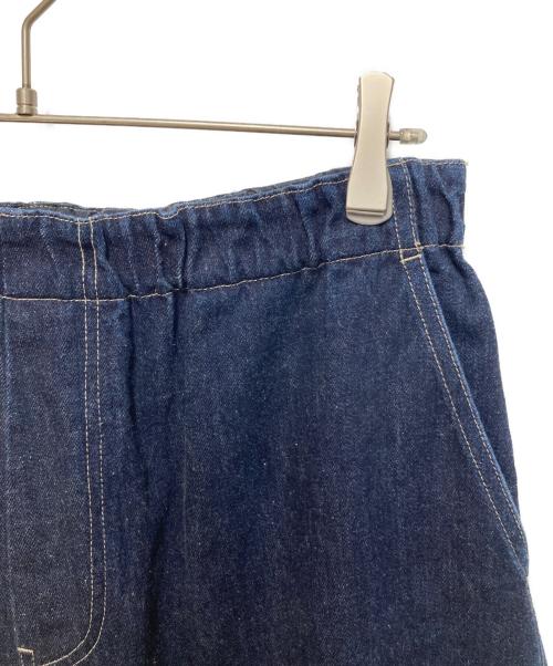 UPCYCLELINO（アップサイクルリノ）UPCYCLELINO (アップサイクルリノ) BASIC デニムワイドパンツ インディゴ サイズ:SIZE 2の古着・服飾アイテム
