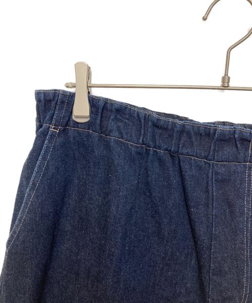 UPCYCLELINO（アップサイクルリノ）UPCYCLELINO (アップサイクルリノ) BASIC デニムワイドパンツ インディゴ サイズ:SIZE 2の古着・服飾アイテム
