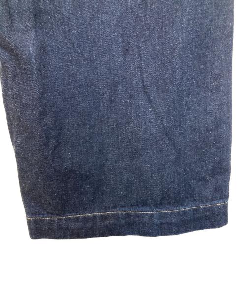UPCYCLELINO（アップサイクルリノ）UPCYCLELINO (アップサイクルリノ) BASIC デニムワイドパンツ インディゴ サイズ:SIZE 2の古着・服飾アイテム