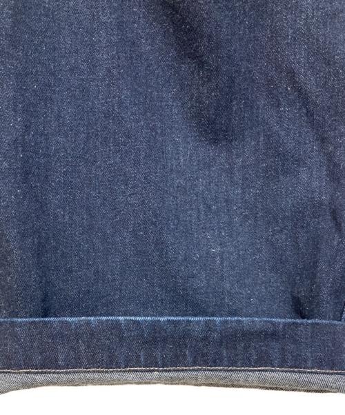 UPCYCLELINO（アップサイクルリノ）UPCYCLELINO (アップサイクルリノ) BASIC デニムワイドパンツ インディゴ サイズ:SIZE 2の古着・服飾アイテム
