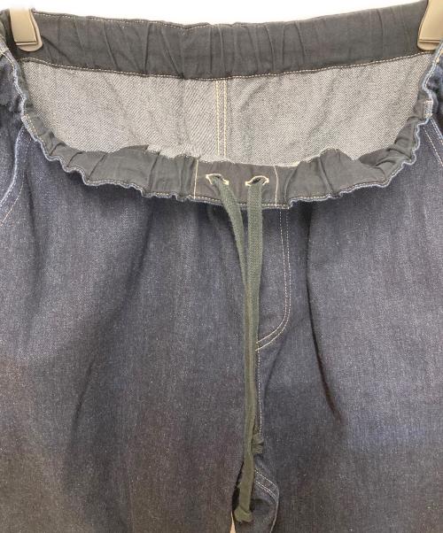 UPCYCLELINO（アップサイクルリノ）UPCYCLELINO (アップサイクルリノ) BASIC デニムワイドパンツ インディゴ サイズ:SIZE 2の古着・服飾アイテム