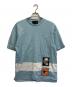PRADA（プラダ）の古着「Printing Knit Short Sleeve T-Shirt」｜ブルー