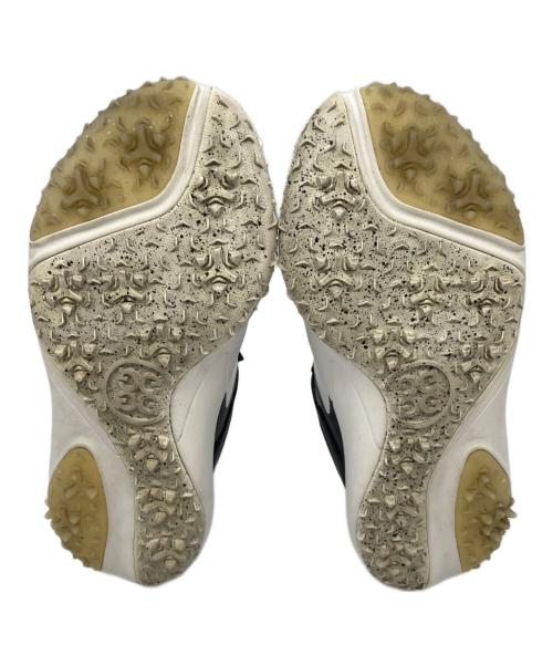 G/FORE（ジーフォア）G/FORE (ジーフォア) G/18 GOLF SHOE ホワイト×ブラック サイズ:US10の古着・服飾アイテム