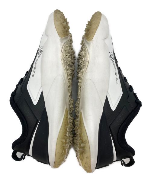 G/FORE（ジーフォア）G/FORE (ジーフォア) G/18 GOLF SHOE ホワイト×ブラック サイズ:US10の古着・服飾アイテム