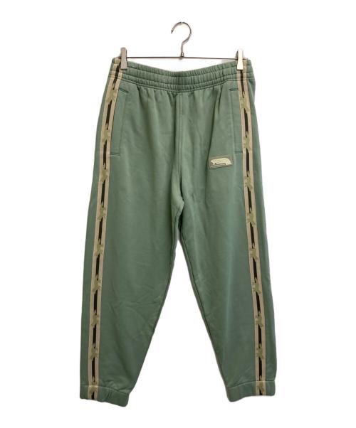 maison kitsune（メゾンキツネ）MAISON KITSUNE (メゾンキツネ) FLASH FOX TRACK PANTS グリーン サイズ:L 未使用品の古着・服飾アイテム