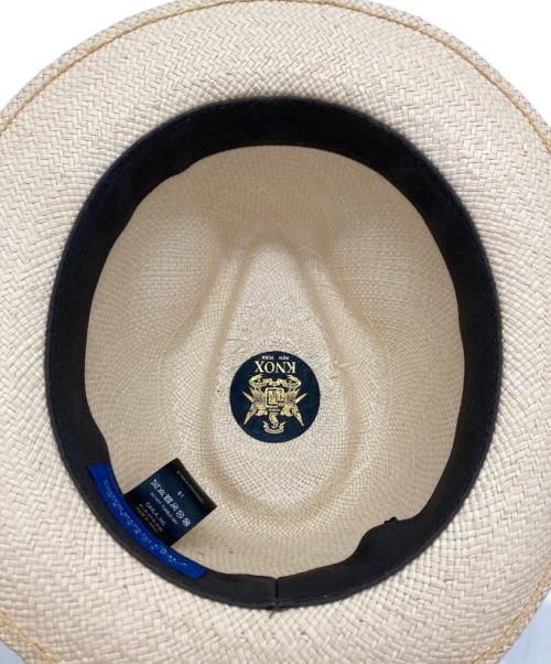 CA4LA（カシラ）CA4LA (カシラ) KNOX (ノックス) ティアドロップ ハイバック パナマハット ナチュラルの古着・服飾アイテム