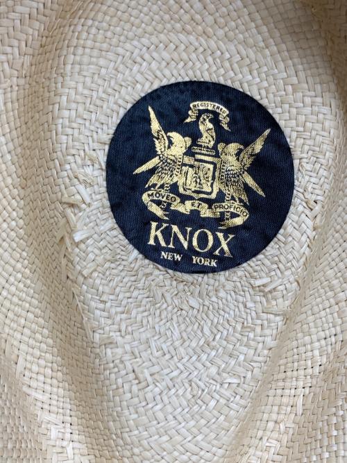 CA4LA（カシラ）CA4LA (カシラ) KNOX (ノックス) ティアドロップ ハイバック パナマハット ナチュラルの古着・服飾アイテム