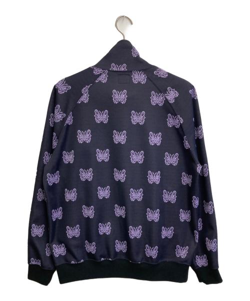 Needles（ニードルズ）Needles (ニードルズ) Track Jacket - Poly Jacquard パープル サイズ:Lの古着・服飾アイテム