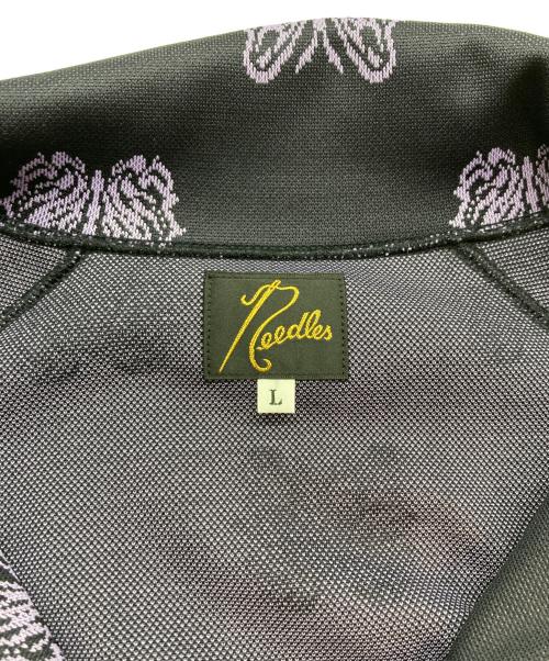 Needles（ニードルズ）Needles (ニードルズ) Track Jacket - Poly Jacquard パープル サイズ:Lの古着・服飾アイテム