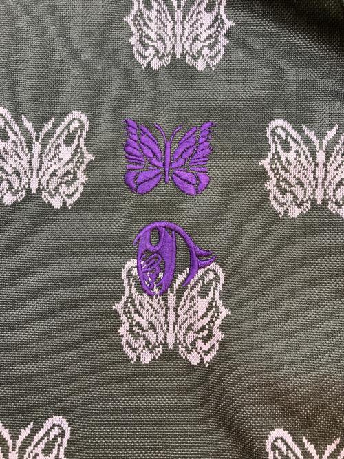 Needles（ニードルズ）Needles (ニードルズ) Track Jacket - Poly Jacquard パープル サイズ:Lの古着・服飾アイテム
