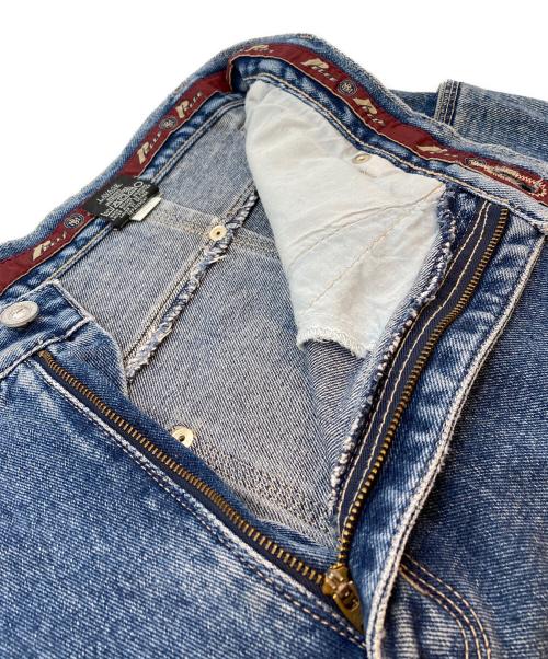 pellepelle（ペレペレ）pellepelle (ペレペレ) ペインターデニムパンツ インディゴ サイズ:SIZE 91cm (W36)の古着・服飾アイテム
