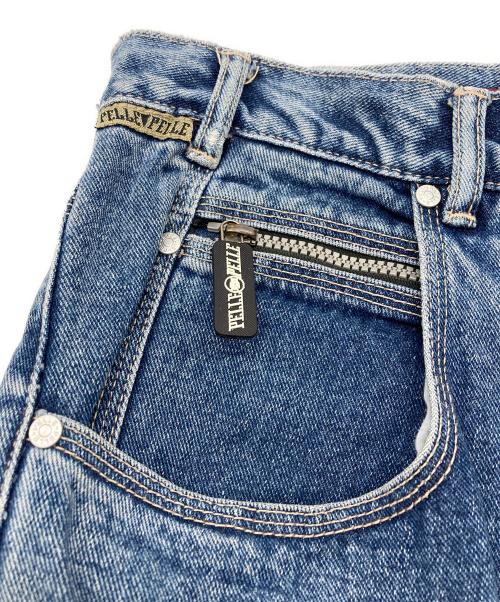 pellepelle（ペレペレ）pellepelle (ペレペレ) ペインターデニムパンツ インディゴ サイズ:SIZE 91cm (W36)の古着・服飾アイテム