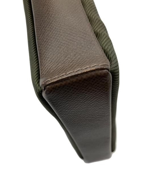 LOUIS VUITTON（ルイ ヴィトン）LOUIS VUITTON (ルイ ヴィトン) サラトヴPM ショルダーバッグ カーキ×ブラウンの古着・服飾アイテム