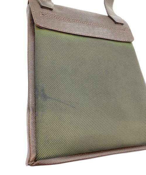 LOUIS VUITTON（ルイ ヴィトン）LOUIS VUITTON (ルイ ヴィトン) サラトヴPM ショルダーバッグ カーキ×ブラウンの古着・服飾アイテム