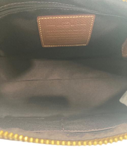 COACH（コーチ）COACH (コーチ) セレスト シグネチャーショルダーバッグ ブラウンの古着・服飾アイテム