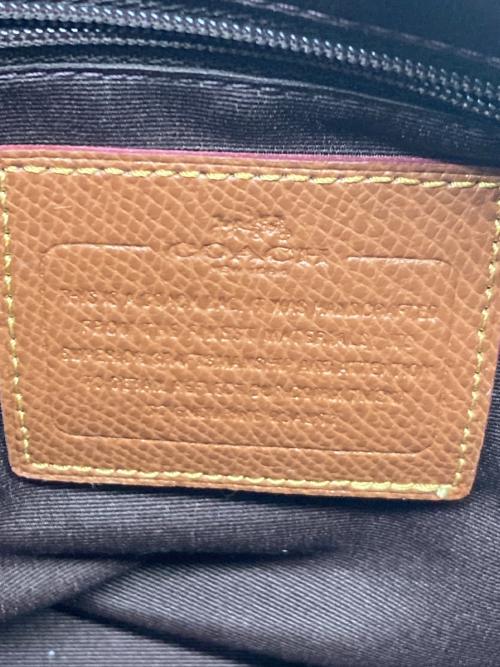 COACH（コーチ）COACH (コーチ) セレスト シグネチャーショルダーバッグ ブラウンの古着・服飾アイテム