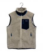 Patagoniaパタゴニア）の古着「Classic Retro-X Vest」｜アイボリー×ネイビー