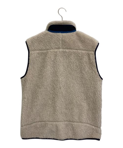 Patagonia（パタゴニア）Patagonia (パタゴニア) Classic Retro-X Vest アイボリー×ネイビー サイズ:SIZE Lの古着・服飾アイテム