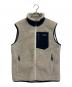 Patagonia（パタゴニア）の古着「Classic Retro-X Vest」｜アイボリー×ネイビー