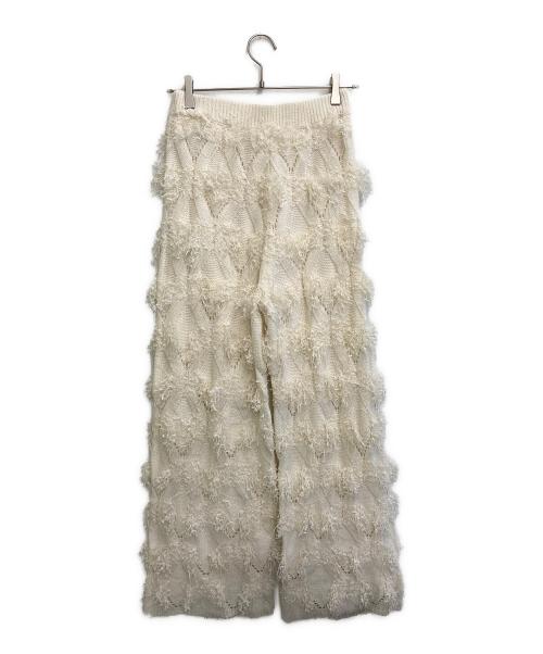 ritto（リット）Ritto (リット) Spick and Span (スピック＆スパン) 別注 フラッグモールスリーブパンツ アイボリー サイズ:SIZE Freeの古着・服飾アイテム