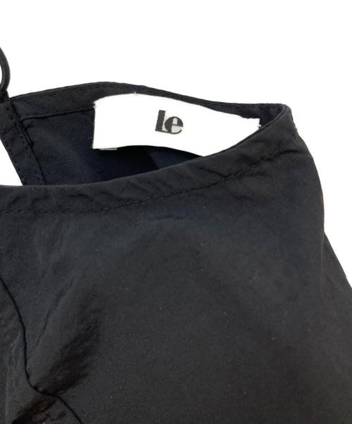 LE（エルイー）Le (エルイー) PARACHUTE SLEEVELESS JUMPSUIT ブラック サイズ:SIZE Freeの古着・服飾アイテム