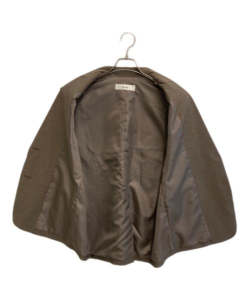 anuke（アンヌーク）anuke (アンヌーク) Cutoff Over Vest ブラウン サイズ:SIZE 36 未使用品の古着・服飾アイテム