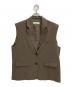 anuke（アンヌーク）の古着「Cutoff Over Vest」｜ブラウン