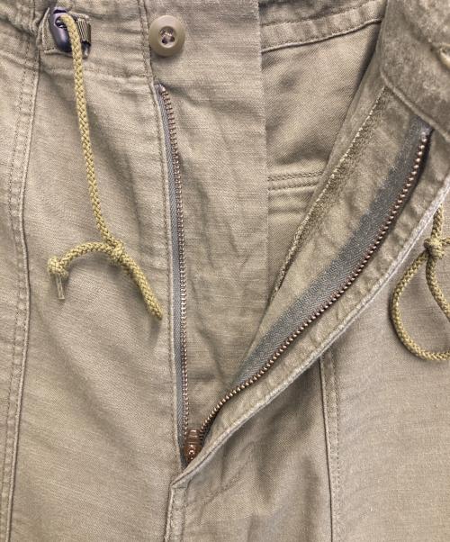 Needles（ニードルズ）Needles (ニードルズ) String Fatigue Pant - Back Sateen オリーブ サイズ:XSの古着・服飾アイテム