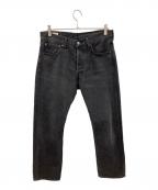 LEVI'S PReMIUMリーバイス プレミアム）の古着「ORIGINAL BLACKブラックデニムパンツ」｜ブラック