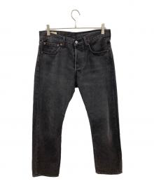 LEVI'S PReMIUM（リーバイス プレミアム）の古着「ORIGINAL BLACKブラックデニムパンツ」｜ブラック