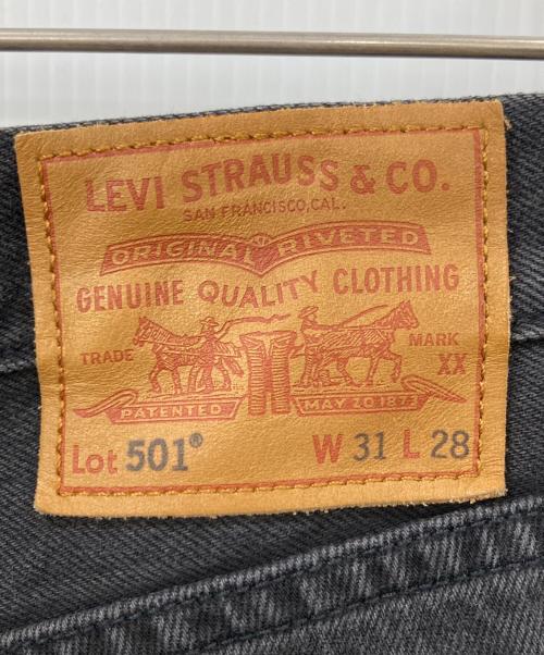 LEVI'S PReMIUM（リーバイス プレミアム）LEVI'S PReMIUM (リーバイス プレミアム) ORIGINAL BLACKブラックデニムパンツ ブラック サイズ:31の古着・服飾アイテム