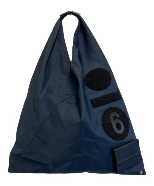 MM6 Maison Margiela（エムエムシックスメゾンマルジェラ）MM6 Maison Margiela (エムエムシックスメゾンマルジェラ) ジャパニーズトートバッグ ネイビーの古着・服飾アイテム