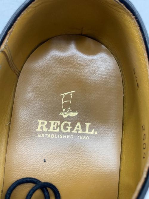 REGAL（リーガル）REGAL (リーガル) プレーントゥシューズ ブラック サイズ:28.5の古着・服飾アイテム