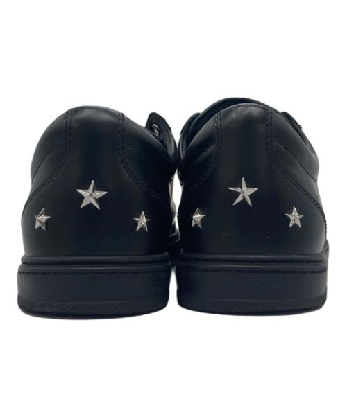 JIMMY CHOO（ジミーチュウ）JIMMY CHOO (ジミーチュウ) コルト ローカットスニーカー ブラック サイズ:43の古着・服飾アイテム