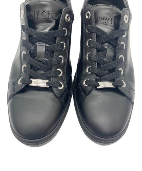 JIMMY CHOO（ジミーチュウ）JIMMY CHOO (ジミーチュウ) コルト ローカットスニーカー ブラック サイズ:43の古着・服飾アイテム