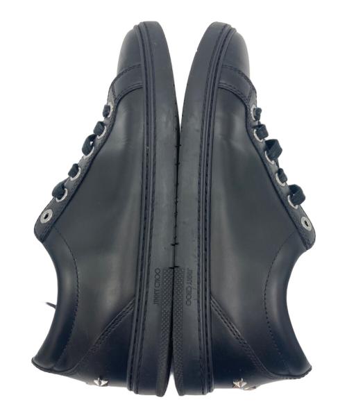 JIMMY CHOO（ジミーチュウ）JIMMY CHOO (ジミーチュウ) コルト ローカットスニーカー ブラック サイズ:43の古着・服飾アイテム