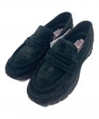 NEW BALANCEニューバランス）の古着「1906 BLACK SUEDE LOAFER」｜ブラック